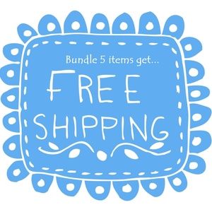 BUY 5 ITEMS GET FREE SHIPPING